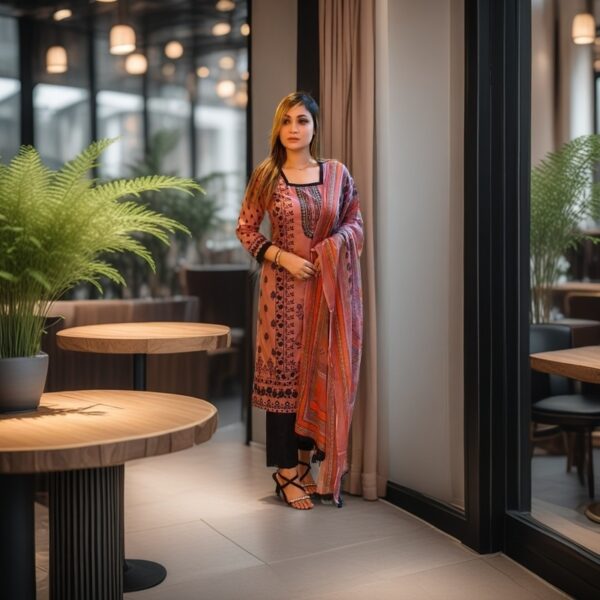 সুতি কাপড়ের ওপর আফসান প্রিন্ট - Image 3