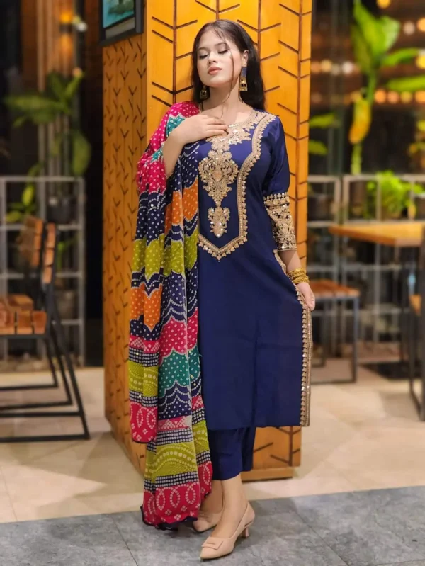 🥰বুটিকস থ্রি-পিস🥰 - Image 2