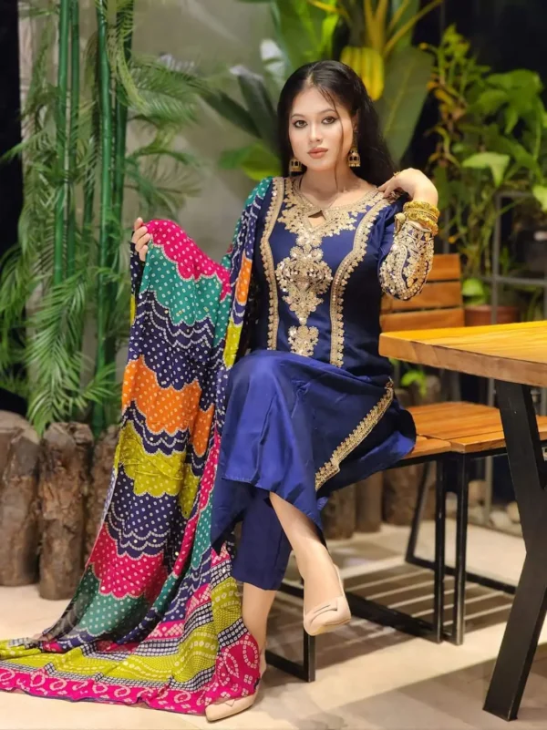 🥰বুটিকস থ্রি-পিস🥰 - Image 4